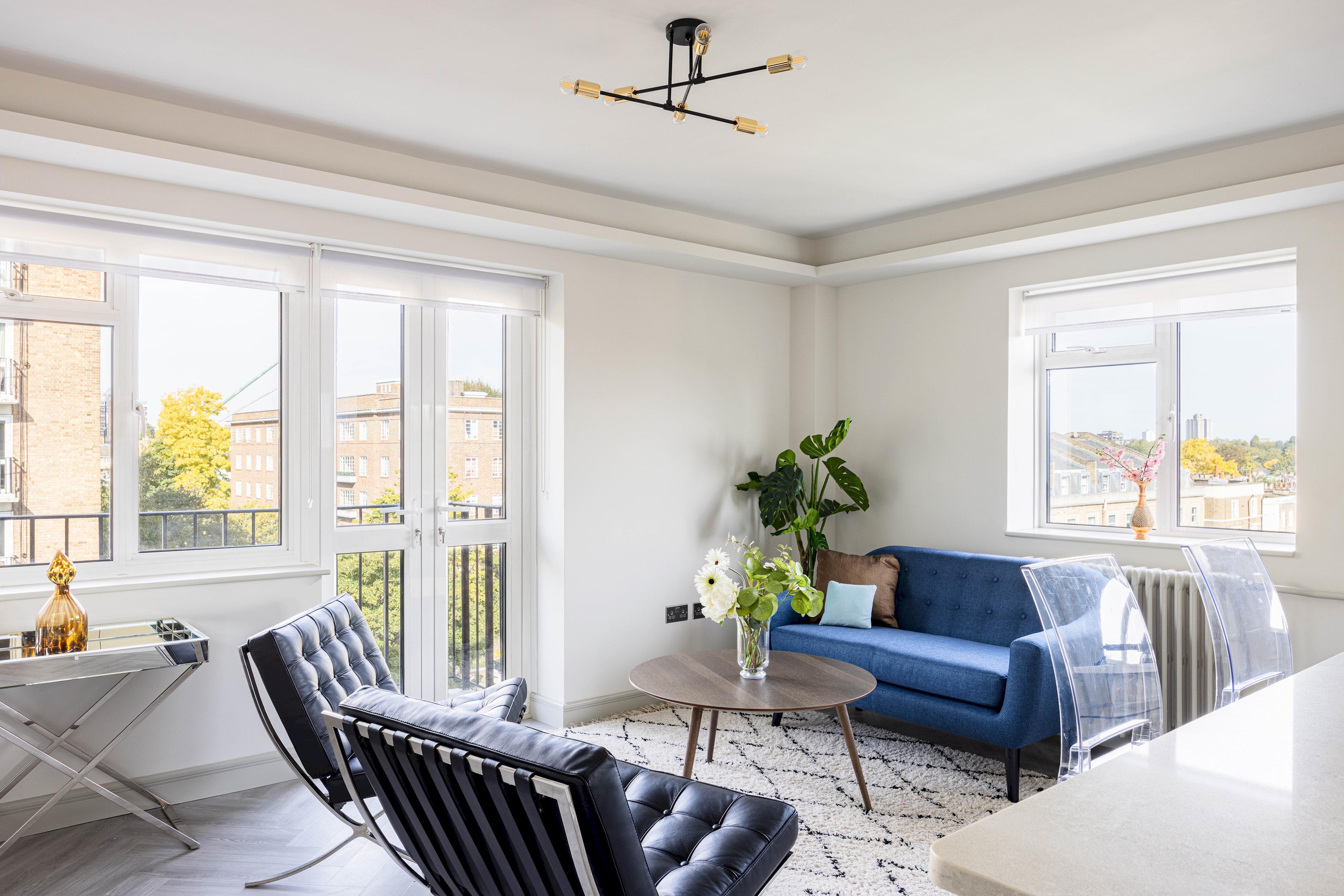 Lux Regents Park 2 bed 2 bath flat with AC serviced apartment - London - VivreStays