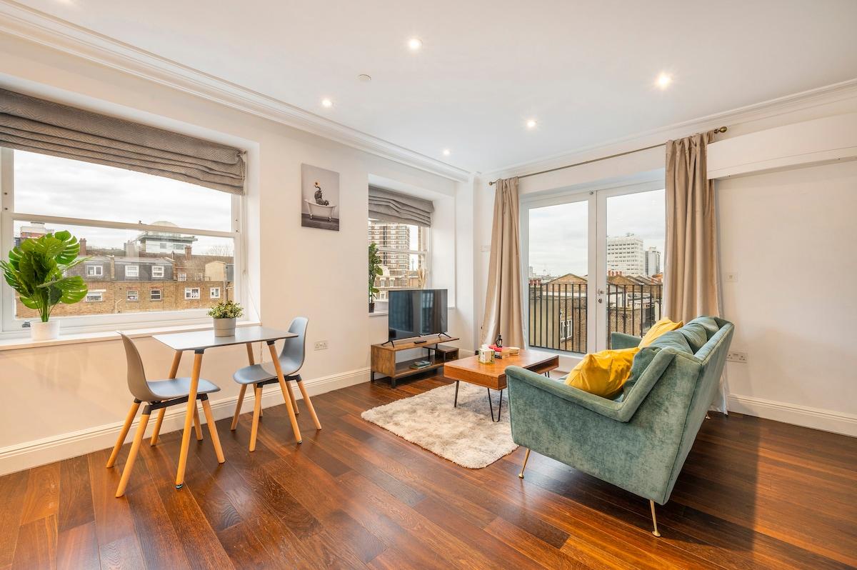 View Serene One Bed, W/AC, Bidet, Walk to Baker Street Serene One Bed, W/AC, Bidet, Walk to Baker Street serviced apartment - London - VivreStays