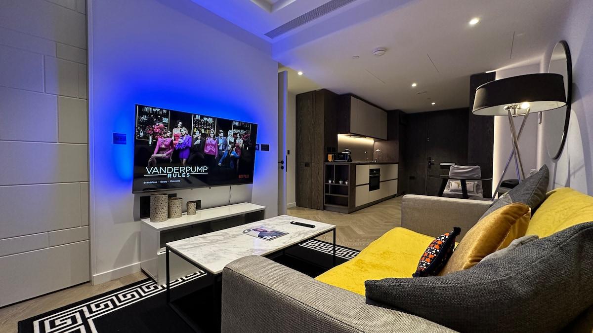 View LuxuryLondonStays - Battersea power station Emperor Suite LuxuryLondonStays - Battersea power station Emperor Suite serviced apartment - Greater London - VivreStays