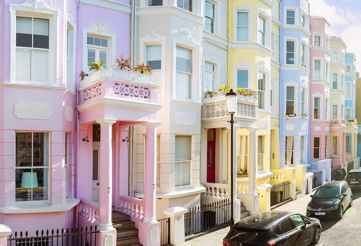View Colourful house 2 bedroom Apt - Notting Hill Colourful house 2 bedroom Apt - Notting Hill serviced apartment - Greater London - VivreStays
