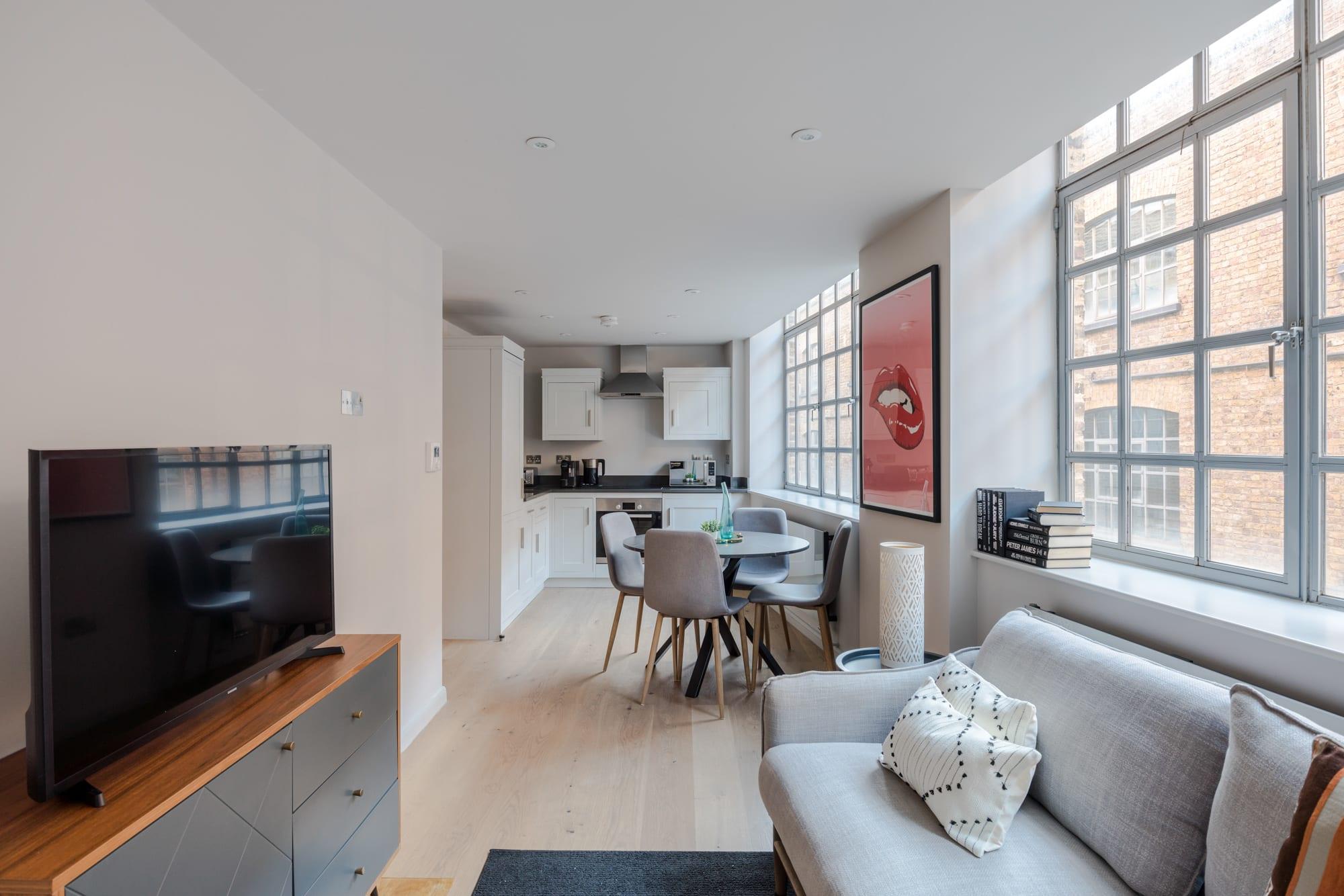 View Clerkenwell 2-bed Apartment · Lift · Sleeps 4 Clerkenwell 2-bed Apartment · Lift · Sleeps 4 serviced apartment - London - VivreStays