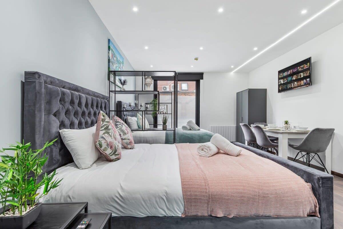 View Modern Studio Suite near Euston Central London Modern Studio Suite near Euston Central London serviced apartment - London - VivreStays