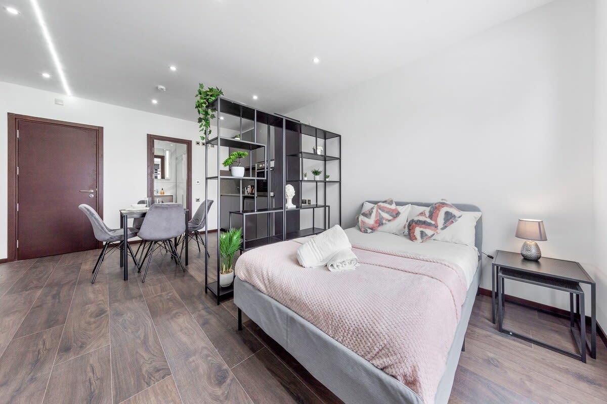 View Modern Luxury Flat London Sleeps 2 Modern Luxury Flat London Sleeps 2 serviced apartment - London - VivreStays