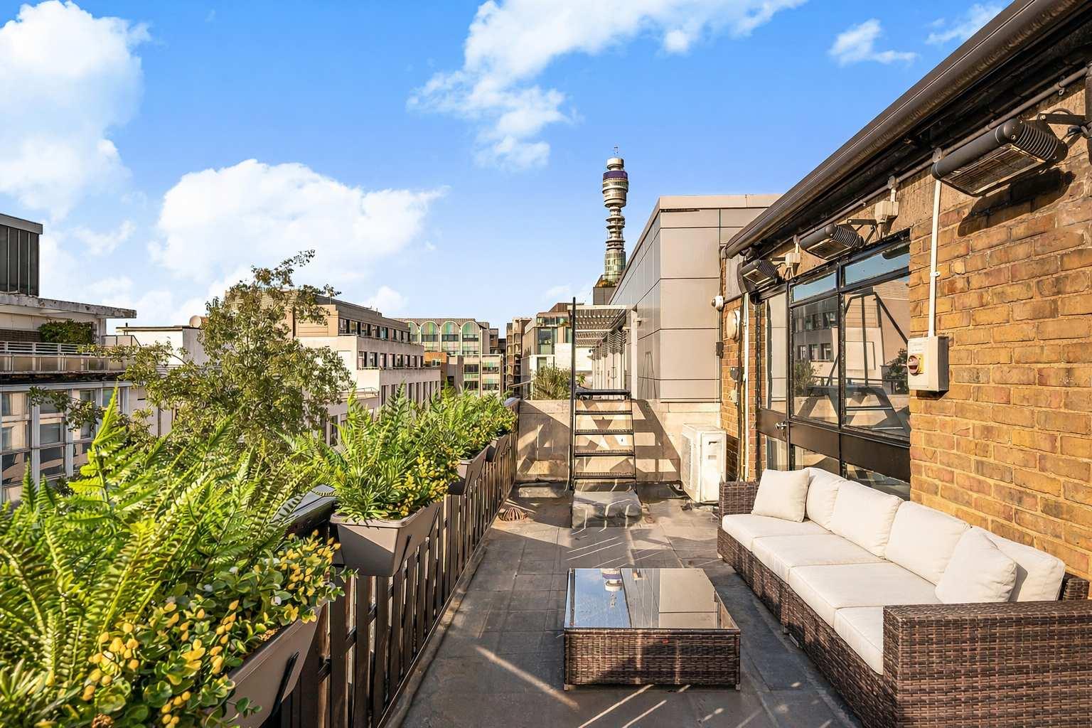 View Central 2-Bed Flat | Terrace + AC | Sleeps 6 Central 2-Bed Flat | Terrace + AC | Sleeps 6 serviced apartment - London - VivreStays