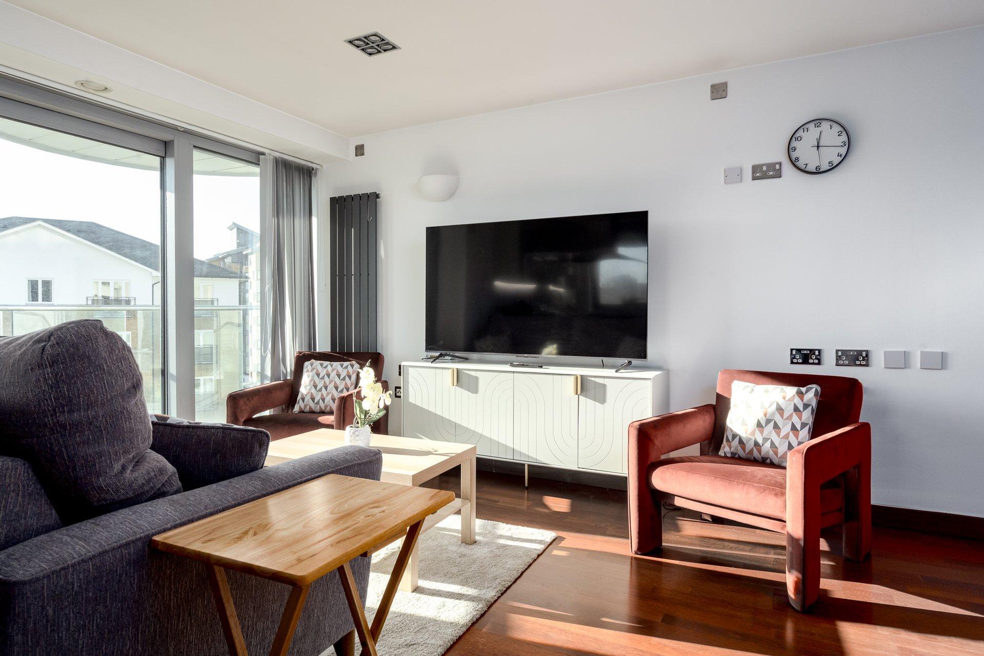 View GuestReady - Modern 2bed w Balcony in Battersea GuestReady - Modern 2bed w Balcony in Battersea serviced apartment - London - VivreStays
